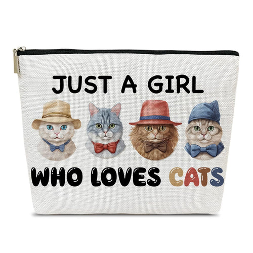 Cat Lover Cosmetic Pouch